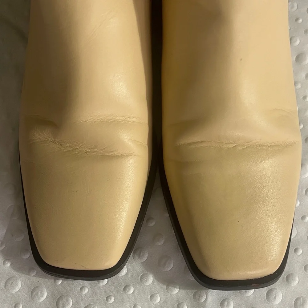 Sam Edelman Cream Ankle Booties - Picture 6 of 6